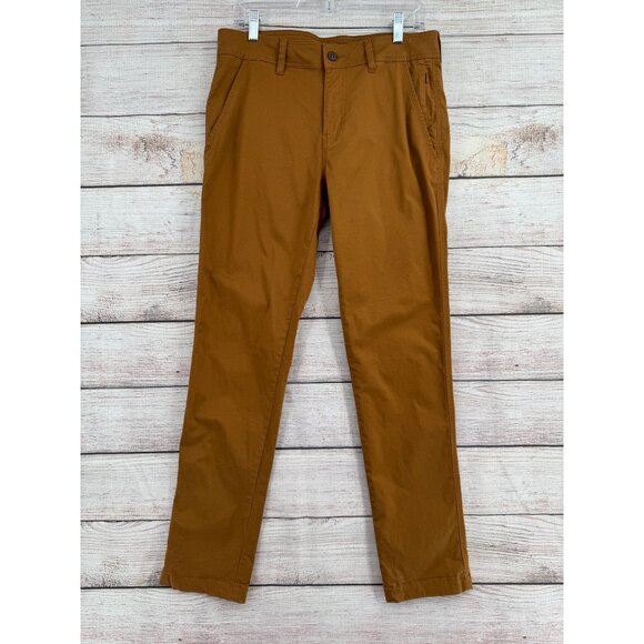 TenTree Organic Cotton Chino Pants Men's Size 31‎ Brown/Bronze - Picture 1 of 12
